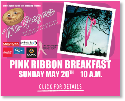 McGregors Bakery - Pink Ribon Breakfast May 2012